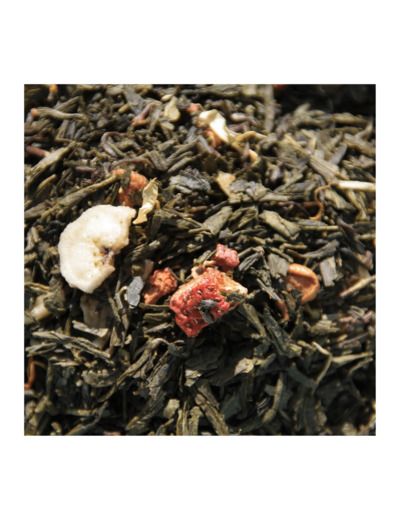 GOÛTER À GIVERNY - Thé vert Banane - Pomme - Fraise