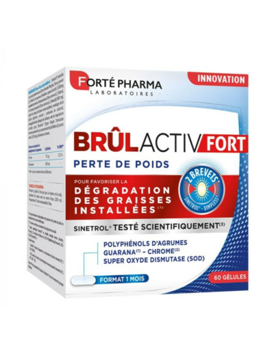 BrûlActiv Fort 60 gélules Perte de poids Forté Pharma