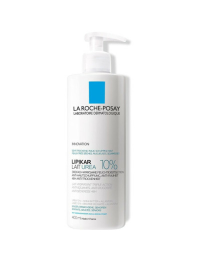 ROCHE P LIPIKAR LAIT UREA 10 FL400ML