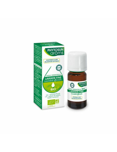 Huile Essentielle Lavande Fine 10ml Phytosun Aroms