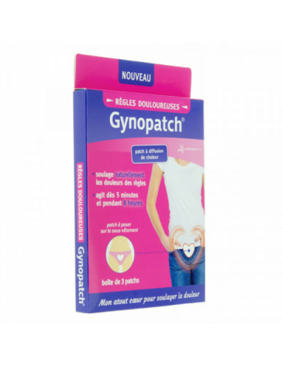Regles Douloureuses 3 Patchs Gynopatch