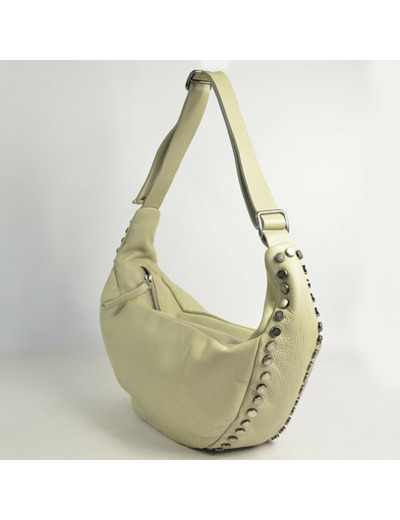 Biba Bowie Sac Hobo BOI3L En Cuir Crudo