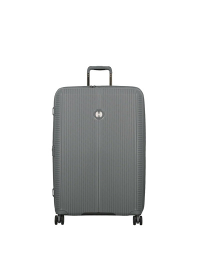 Jump Sondo Valise 77Cm Extensible Rigide 4 Roues Gris