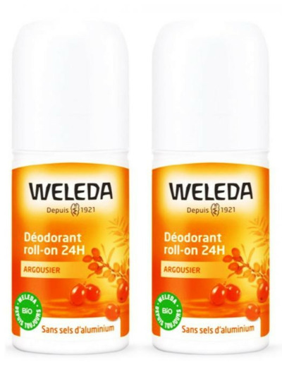 WELEDA DEO ARGOUSIER DUO 2X50ML