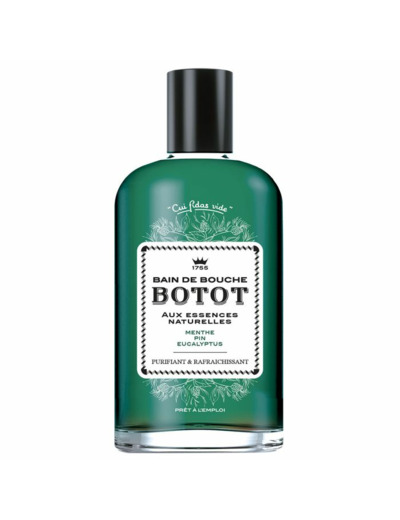 Bain De Bouche Quotidien Menthe Pin Eucalyptus 250ml Botot