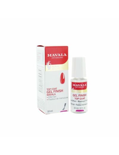 MAVALA TOP COAT GEL FINISH 10ML