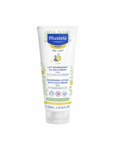 Lait Nourrissant Au Cold Cream Peaux Seches 200 ml Mustela