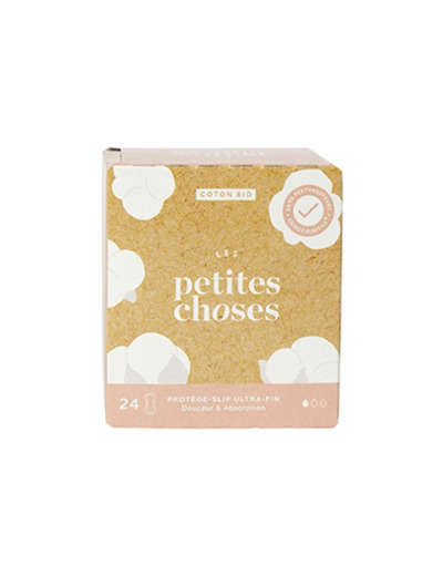 Protège Slip Ultra fin Coton Bio Boîte de 24 Les Petites Choses