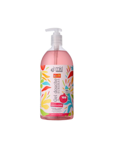MKL GEL DOUCHE KIDS GRENADINE 1L