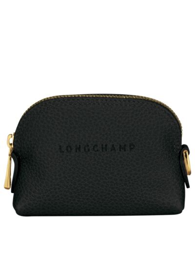 Longchamp Le Foulonné Porte-Monnaie Noir