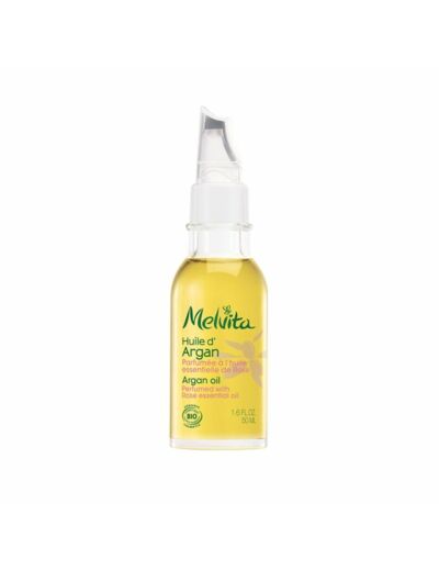 MELVITA HUILE ARGAN PARF ROSE FL50ML