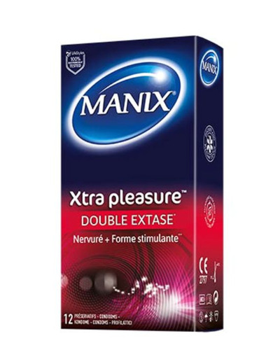 MANIX XTRA PLEASURE PRESERV 12