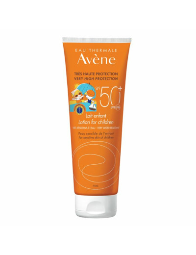 Lait Enfant Spf50+ Peaux Sensibles 250ml Solaire Avène