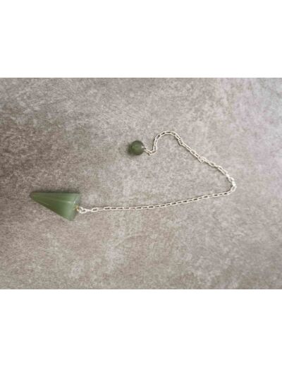 Pendule en aventurine verte