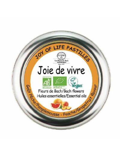 ELIXIRSampCO PASTILLES JOIE DE VIVRE BIO