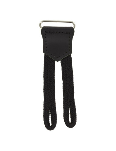 Patte de boutonnage pour bretelles noir