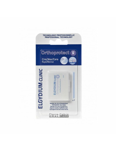 Orthoprotect Bandes De Cire Orthodontiques X7 Elgydium Clinic