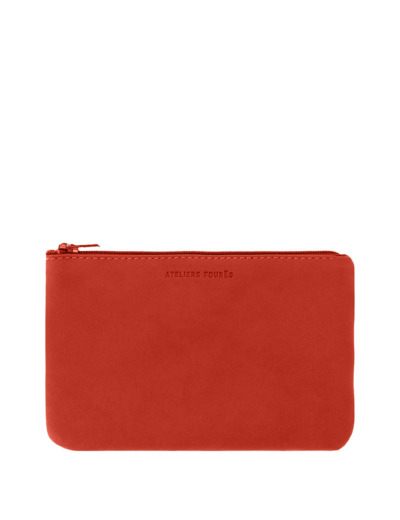 Ateliers Fourès Baroudeuse Pochette M Cassiopée B40 Orange Confite