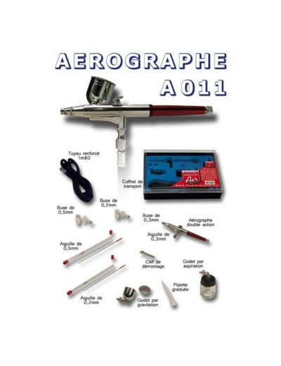 A011 – Coffret Aérographe