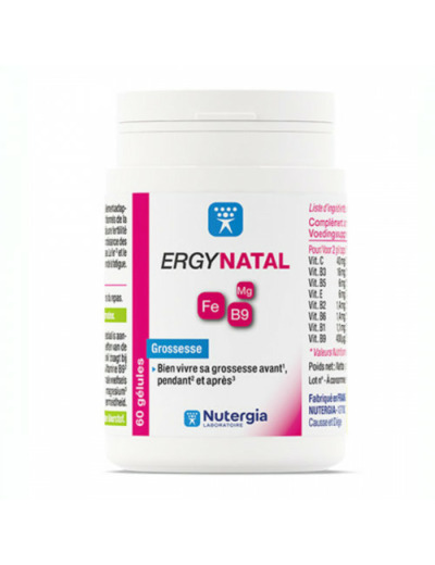 Ergynatal 60 Gelules Nutergia