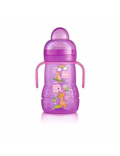 MAM BIB TRANS F BEC SIL 220ML1