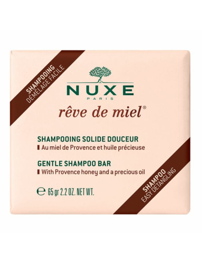 Shampooing Solide Douceur 65g Reve De Miel Nuxe