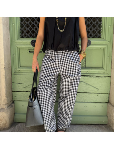 Pantalon vichy Marie île de Ré