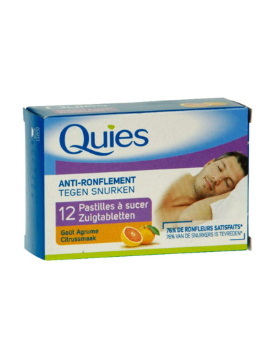 QUIES PAST RONFLEMENT AGRUME 12
