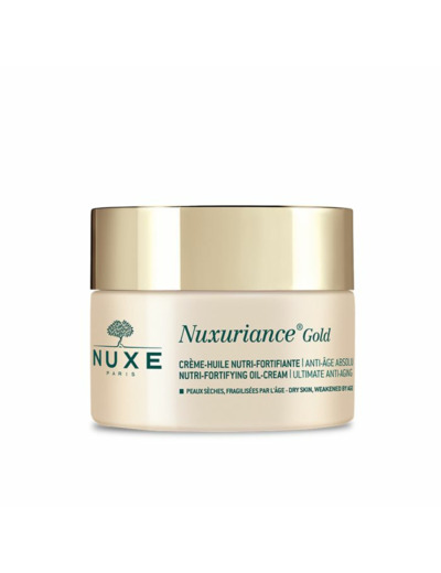 Creme-huile Nutri-fortifiante 50ml Nuxuriance Gold Nuxe