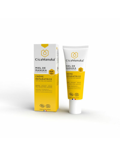 Crème Réparatrice Au Miel de Manuka IAA10+ 40ml Cica Manuka