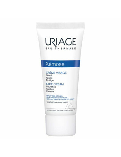 Creme Visage Peaux Tres Seches A Tendance Atopique 40ml Xemose Uriage