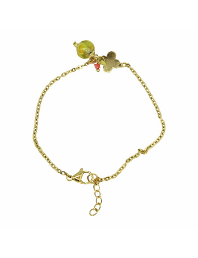 Bracelet fleur ZESTE