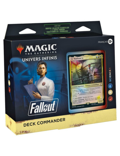 MTG : Fallout Commander FR Bleu/Rouge/Blanc