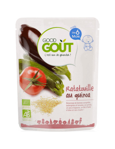 GOOD GOUT PLAT RATATOUIL/QUINOA 190G