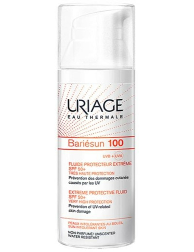 Fluide Protecteur Extreme Spf50+ 100 Solaire 50ml Bariesun Uriage