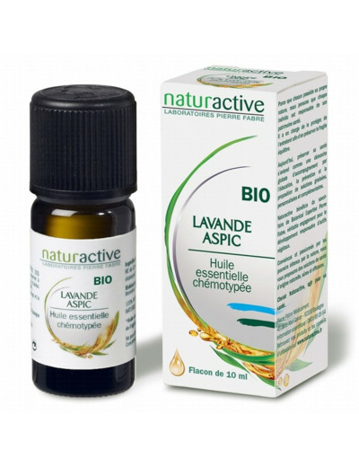 Huile Essentielle Bio Lavande Aspic 10 ml Naturactive