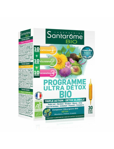 SANTAROME PROGRAMM ULTRA DETOX BIO 30 AMP