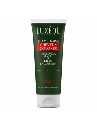 Shampooing Cheveux Colorés 200ml Luxeol