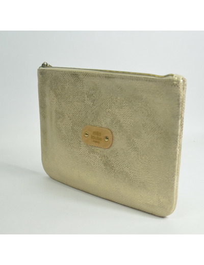 Mila Louise Poch GM PG2 Trousse de Sac et Cosmétique Camel