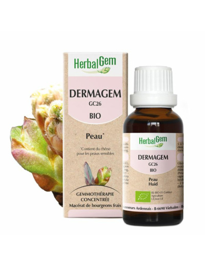 Dermagem Complexe Peau Bio 30ml Complexes De Gemmotherapie Herbalgem