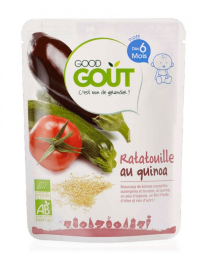 GOOD GOUT PLAT RATATOUIL/QUINOA 190G