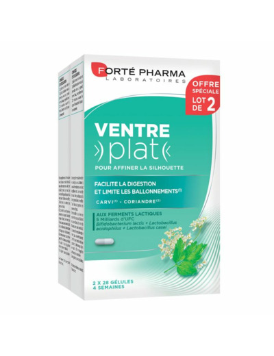 Ventre Plat 2x28 Gelules Forté Pharma