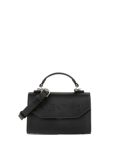 Valentino Pandia Re Petit Sac Porté Main A Rabat Nero