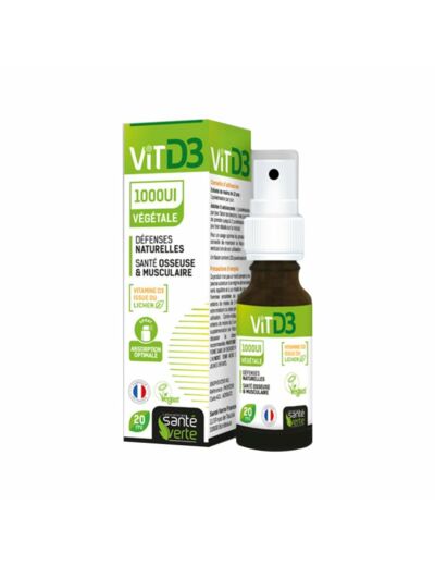 SV VITD3 1000UI VEG SPRAY 20ML NSFP