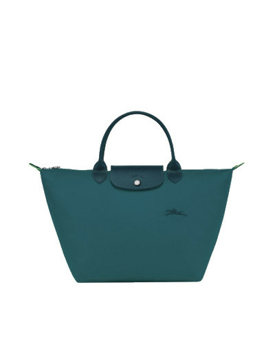 Longchamp Le Pliage Green Sac À Main M Paon