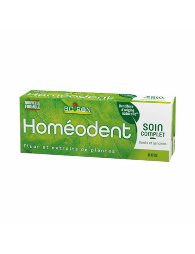 Dentifrice Soin Complet Dents Et Gencives Anis 75 ml Homeodent Boiron