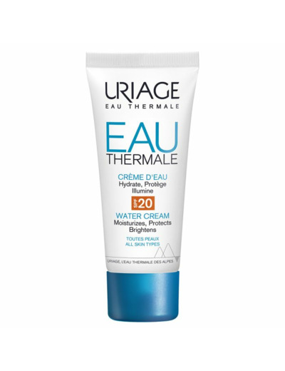Creme D'eau Spf20 40ml Eau Thermale D'Uriage Uriage