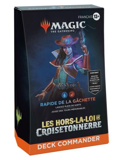 MTG: Hors-La-Loi de Croisetonnerre Deck Com FR Bleu/Rouge