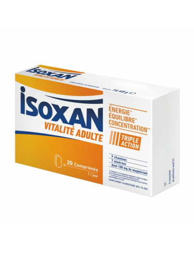 ISOXAN VIT ADULTE 20 CP