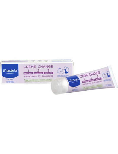 Creme Pour Le Change 123 Irritations Et Rougeurs 100ml Mustela